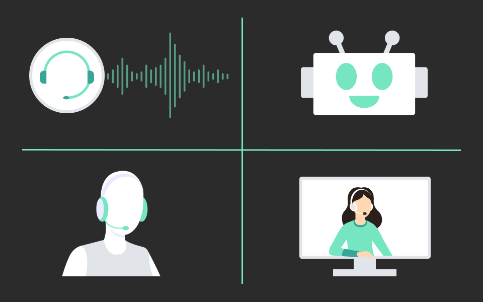Virtual Agents are a great asset for call centers, enhancing customer experience. Replicant discusses 4 different types.